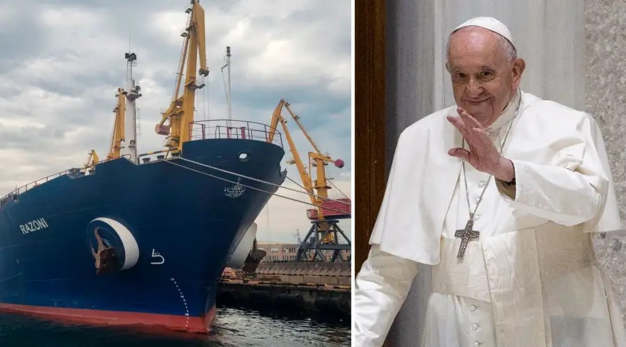 El Papa Francisco pide mejores condiciones para los que trabajan en el mar