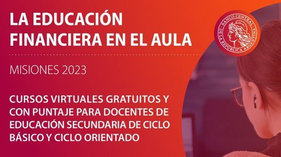 Se encuentra abierta la inscripción al curso virtual "La Educación Financiera en el Aula"