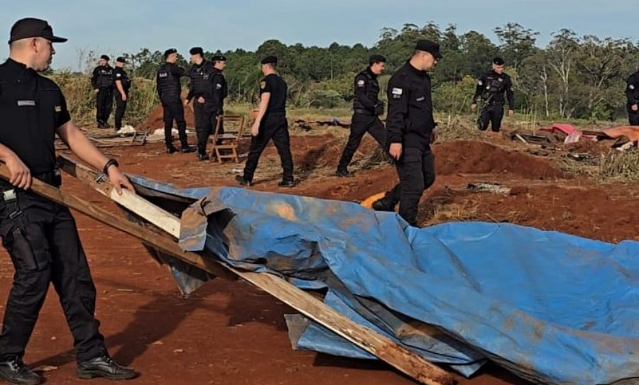 Posadas: Dos detenidos por promover la toma ilegal de tierras en el Barrio Sol de Misiones