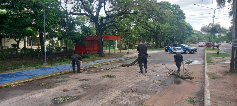 La Policía Federal Argentina se suma con la ayuda a las familias afectadas por las inundaciones en la provincia de Corrientes