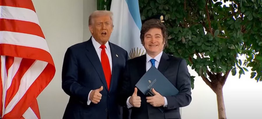 Javier Milei se reúne con Donald Trump en la Casa Blanca, para ratificar su sintonía personal y profundizar la alianza estratégica entre Argentina y Estados Unidos