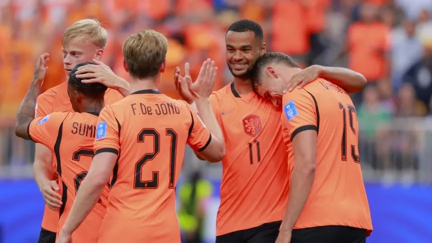 Copa del Mundo: Países Bajos aplastó a Suecia y encamina la clasificación en el Mundial 2026