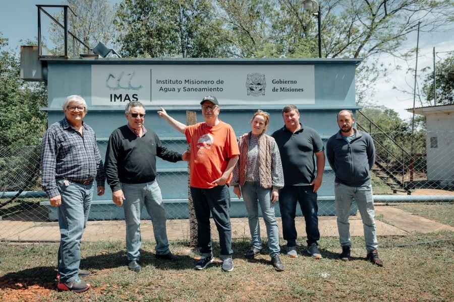 Misiones: El Gobernador Hugo Passalacqua, visitó la planta potabilizadora del Municipio de Colonia Alberdi, donde supervisó las obras de puesta en valor ejecutadas por el IMAS