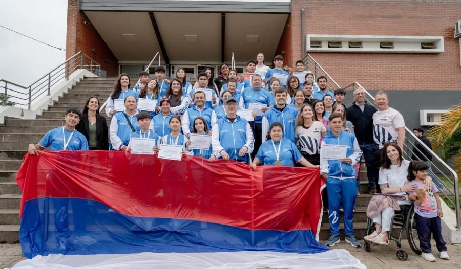 Autoridades provinciales recibieron a la delegación misionera que participó en los Juegos Nacionales Deportivos Evita 2025