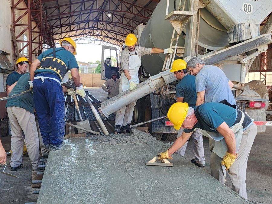 Misiones: La Dirección Provincial de Vialidad reactivó su fábrica de premoldeados