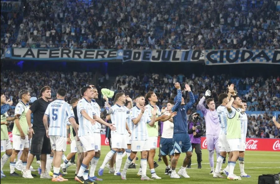 Racing Club hizo la épica, ganó y dejó a River Plate afuera del Torneo Clausura y casi sin Copa Libertadores