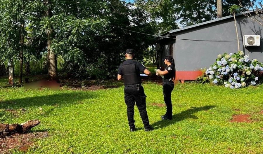 Investigan un presunto femicidio seguido de suicidio en una chacra en el Municipio misionero de Gobernador Roca