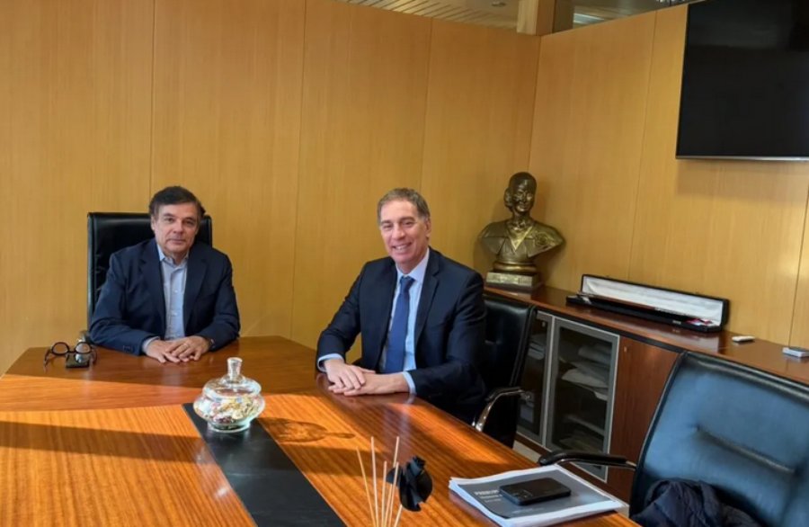 Encuentro entre Rovira y Santilli: Respaldo legislativo, reforma política y agenda federal