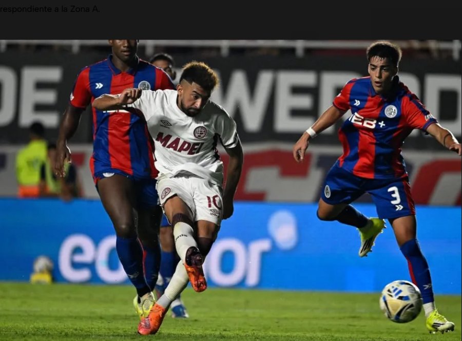 Lanús aguantó en el final y se quedó con un partidazo ante San Lorenzo del Almagro por el Torneo Apertura
