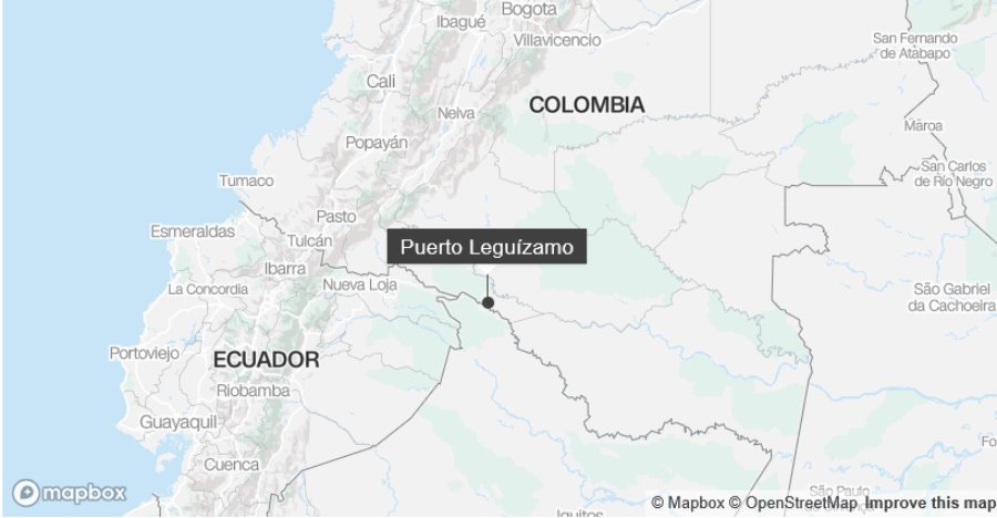 Suben a más de 60 los muertos tras accidente de avión de la Fuerza Aérea de Colombia, dice Gobernador de Putumayo