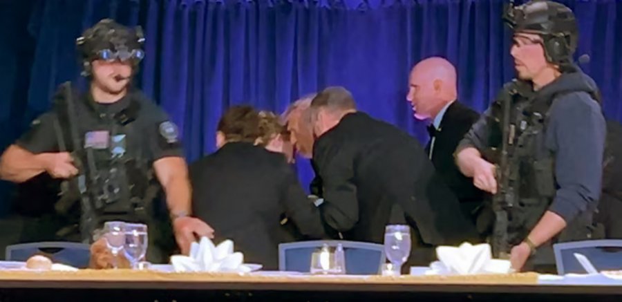 Tiroteo en la cena de corresponsales de la Casa Blanca: El Presidente Donald Trump ileso, un agente baleado y el sospechoso identificado como residente de California