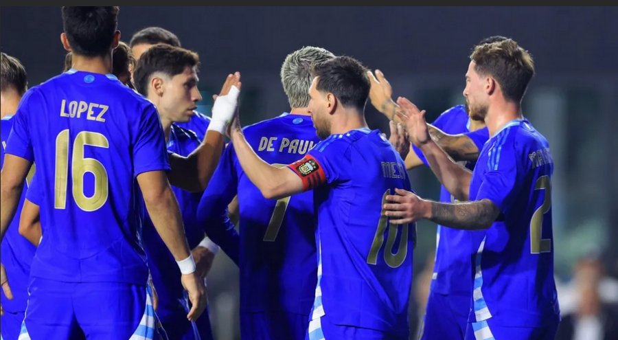 Amistoso internacional: La Selección Argentina aplastó 6 a 0 a Puerto Rico, en una prueba de baja dificultad, con miras al Mundial 2026