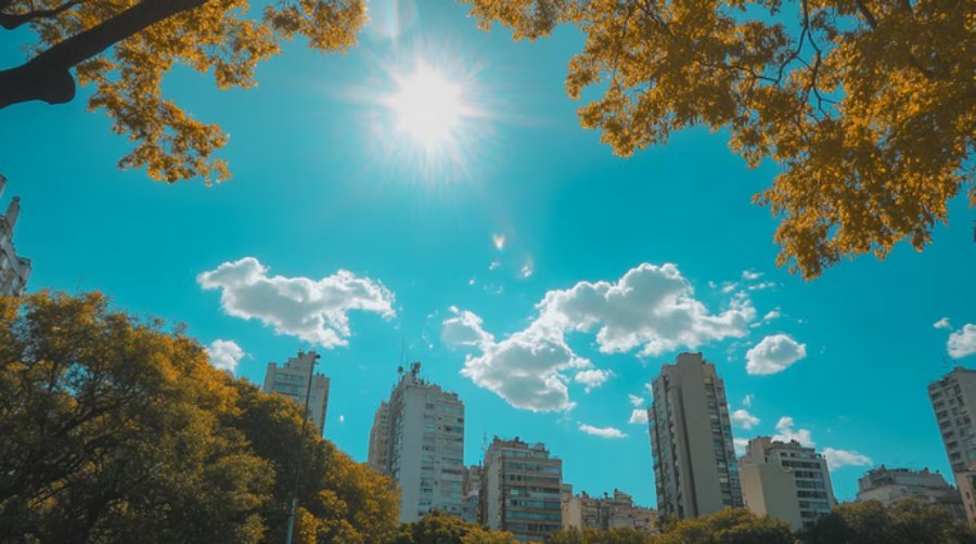 Sin lluvias a la vista, vuelve el calor al Área Metropolitana de Buenos Aires con temperaturas que superarán los 30 grados