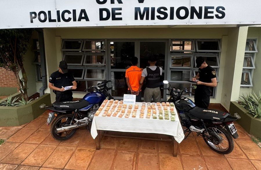 Habría comprado dos motocicletas con el dinero robado a su jefe, los investigadores lo atraparon en la localidad de Wanda