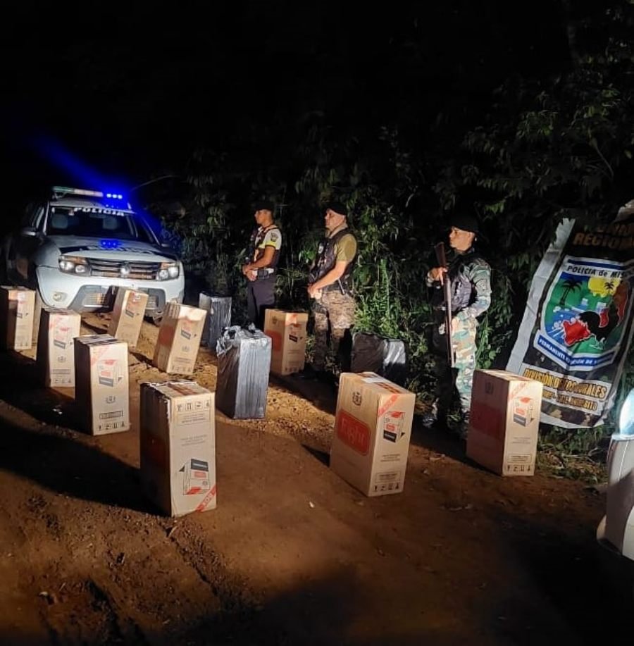 Secuestraron una millonaria carga de cigarrillos de contrabando que estaba siendo “enfriada”
