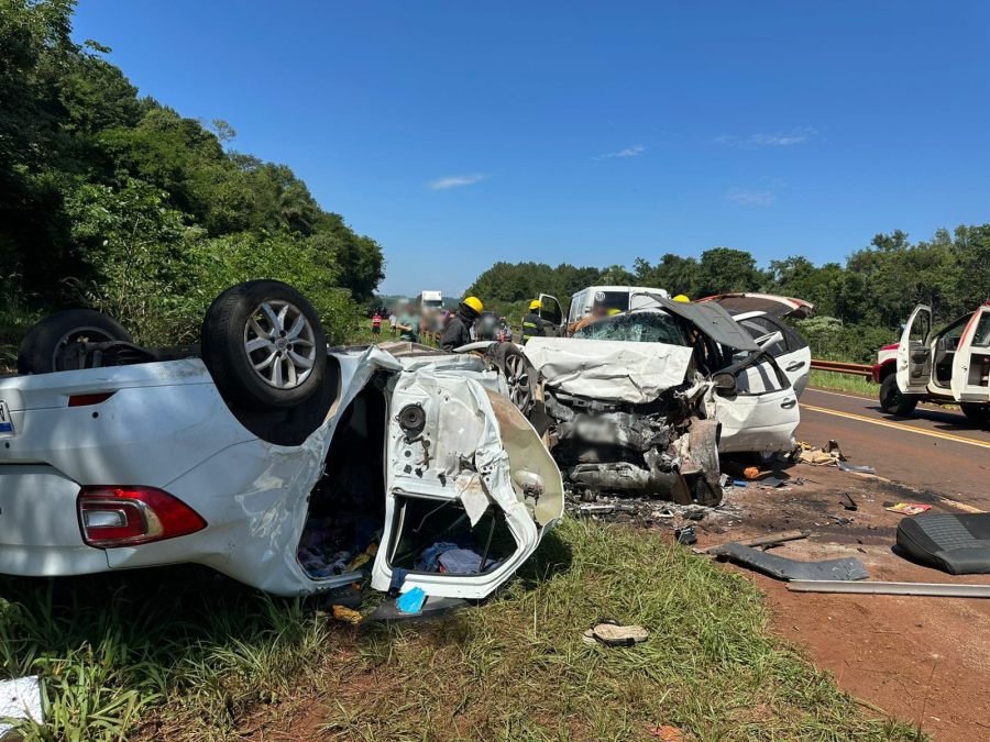 Choque fatal en Puerto Esperanza, murió una mujer y hay varios heridos sobre la Ruta Nacional N° 12