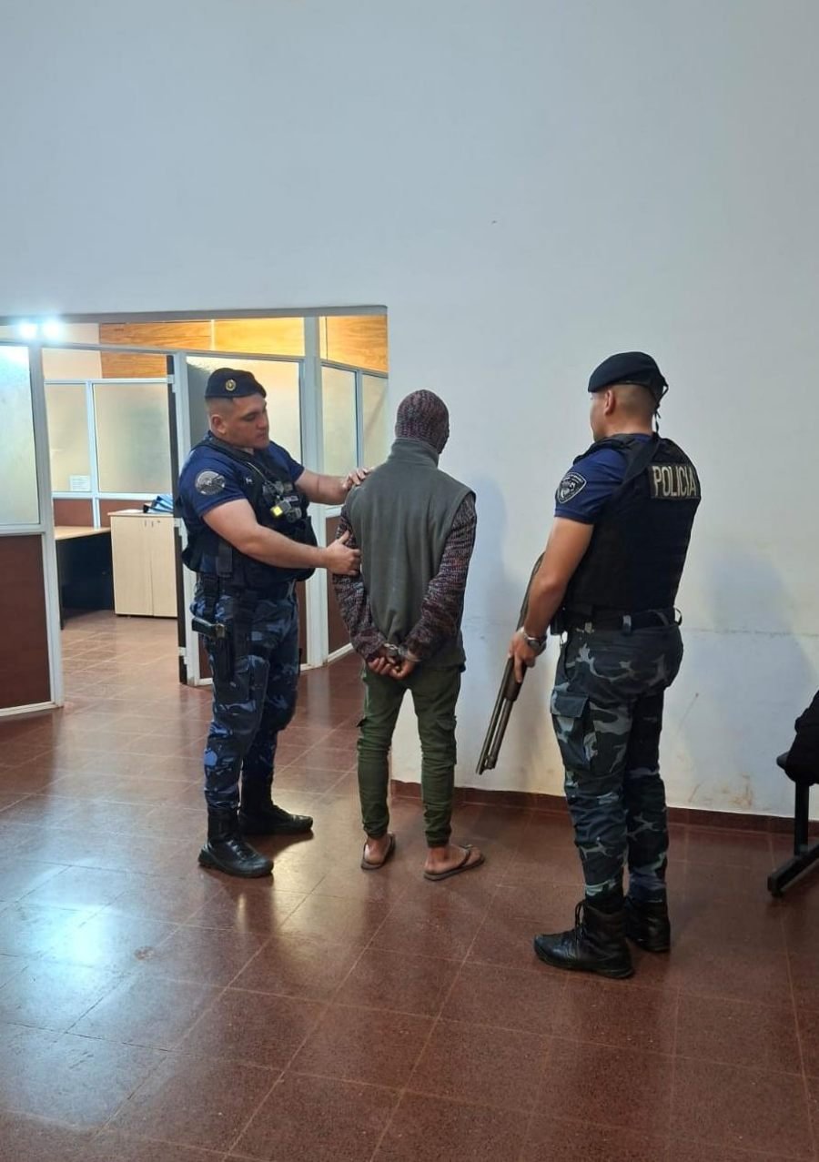 Apóstoles: Capturaron a un sujeto acusado de robos, amenazas y con pedido de detención vigente