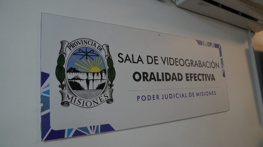 El Municipio de Apóstoles fortalece la modernización judicial con la inauguración de la Sala de Videograbación