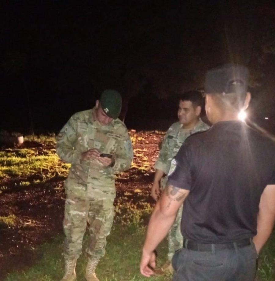 Misiones: Operativo de seguridad por el hallazgo de una munición de tipo militar en la localidad de San José