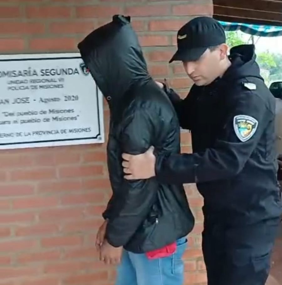 Misiones: Una empleada doméstica y su pareja fueron detenidos por el violento robo a un abuelo de 88 años en la localidad de San José