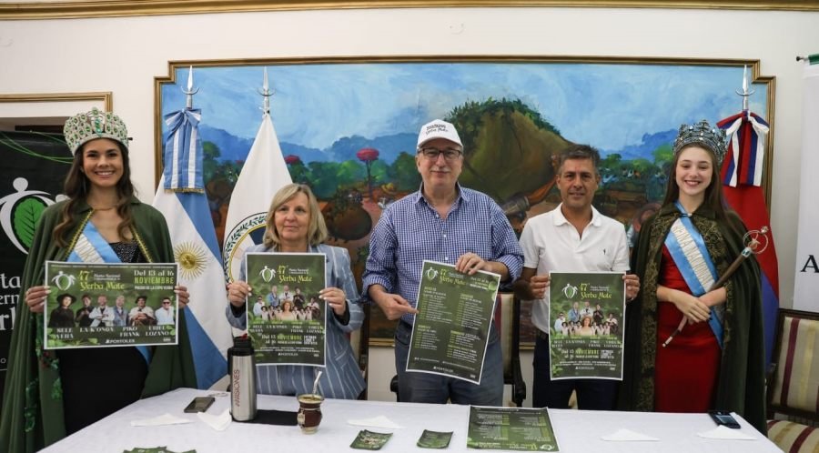 Se presentó la 47ª Fiesta Nacional e Internacional de la Yerba Mate, que se realizará del 13 al 16 de Noviembre en el predio de la Expo Yerba en la ciudad de Apóstoles