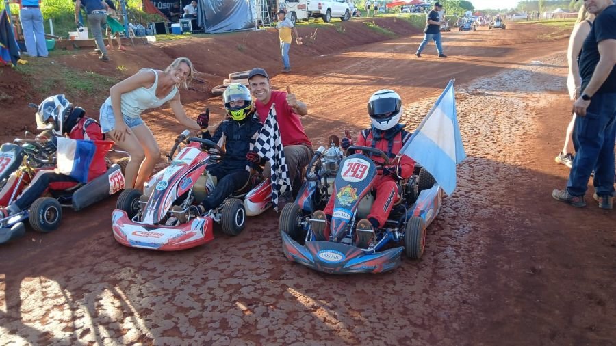 Campeonato Misionero de Karting sobre Circuito Terrado: Benicio y Ambar Tomasino sumaron podios claves para el Campeonato en la localidad de Puerto Rico