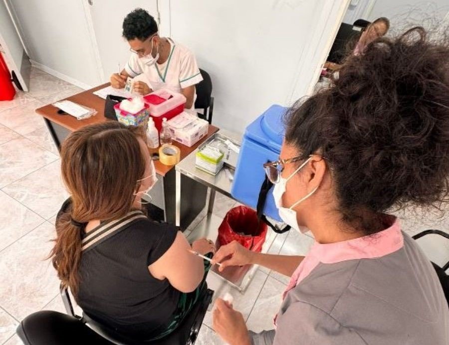 Se inició la campaña de vacunación contra el Dengue en la provincia de Misiones, en esta primera jornada se otorgaron 300 turnos, a través de la aplicación Alegramed