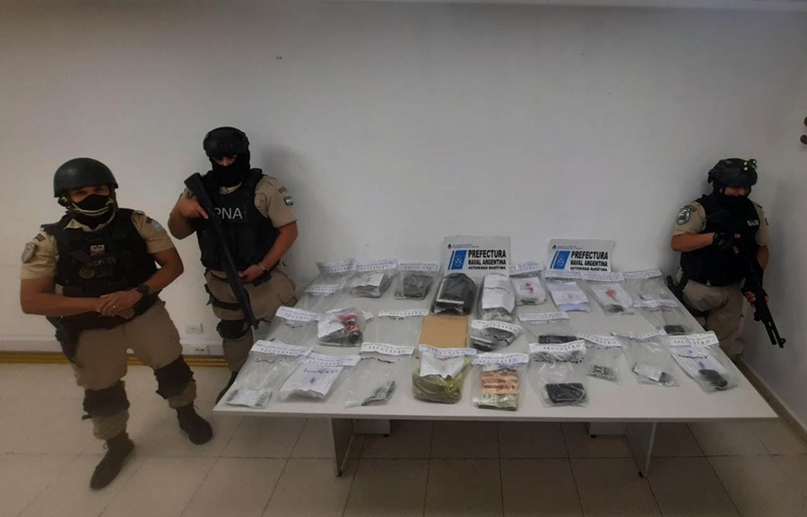 Allanamiento en Neuquén: Prefectura Naval Argentina secuestró marihuana y cocaína