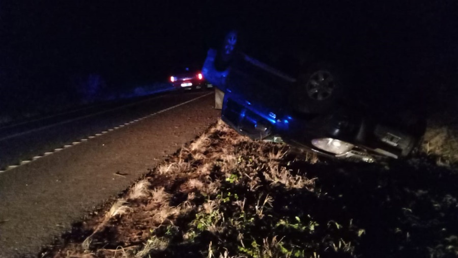 Joven de 22 años falleció tras volcar con su camioneta sobre la Ruta Nacional N° 14 en la localidad misionera de Campo Viera