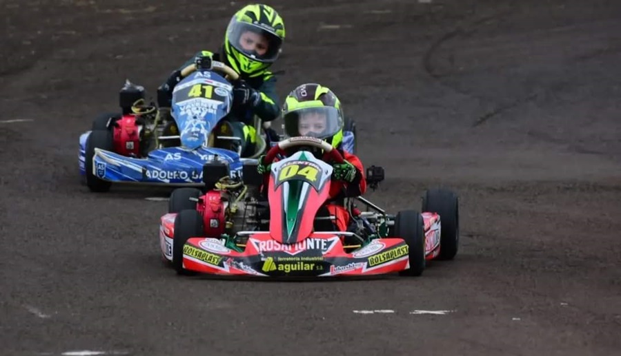 Campeonato Misionero de Karting en Pista: Gran triunfo de Valentino Silveira en el arranque de la temporada 2024 en la Categoría Escuela