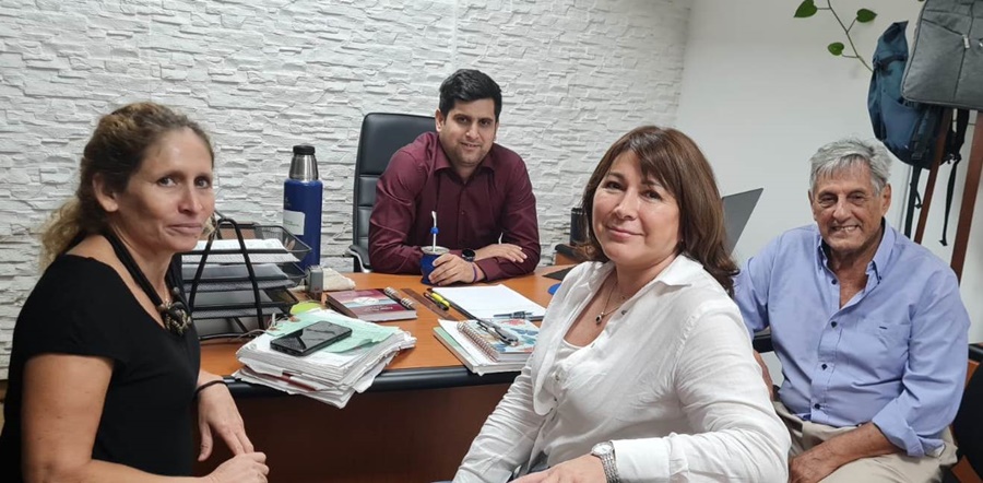 CAMCA: Reunión entre Dra. Ruth Duarte Ortellado y el Nuevo Director de la Dirección de Impacto Ambiental del Ministerio de Ecología y RNR de Misiones