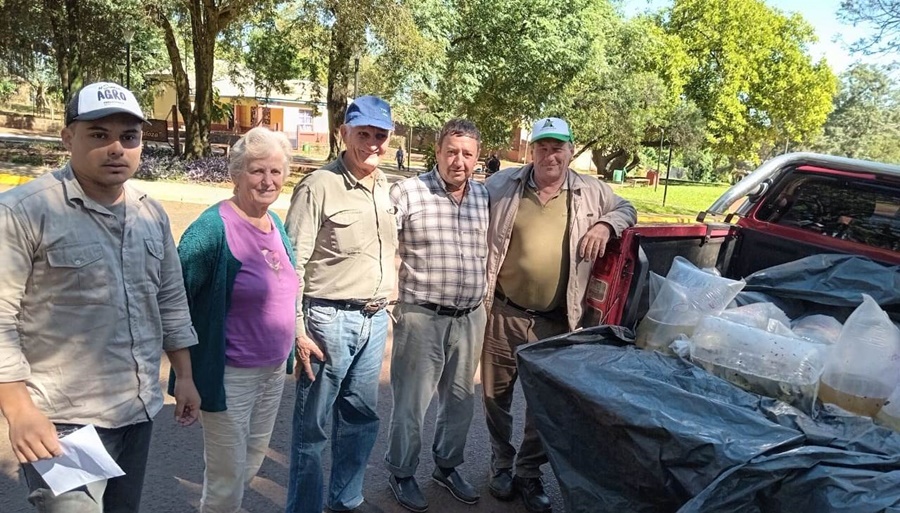 Apóstoles: El sector piscícola de la zona rural del Municipio recibió alevines para ser sembrado en los estanques