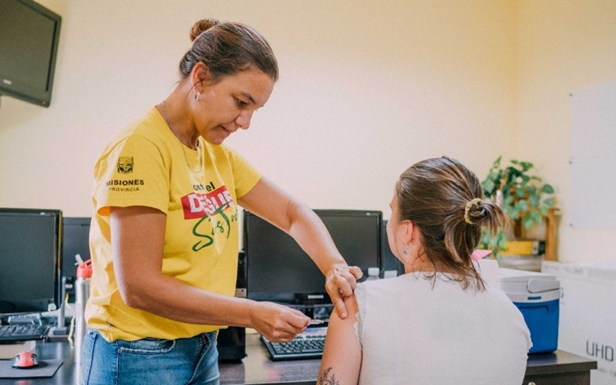 Misiones inicia la segunda etapa de vacunación contra el Dengue a partir del 17 de Abril