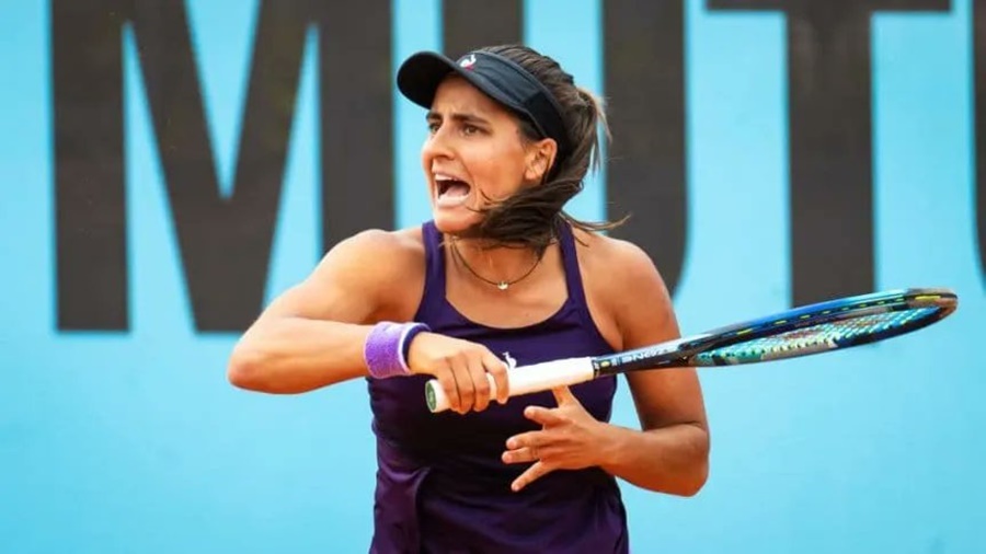 Tenis: Lourdes Carlé luchó, pero quedó eliminada en el Masters de Madrid, la argentina cayó contra la letona Ostapenko por 6-3 y 6-3