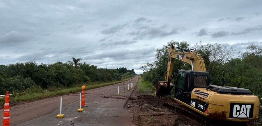 Misiones: Corte y desvío del tránsito por Ruta Provincial Nº 1, en el tramo entre la ciudad de Apóstoles y la localidad de Azara