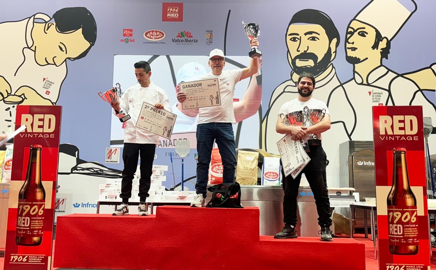 Nuevo podio argentino en el Tercer Campeonato de España de Pizzas Gourmets