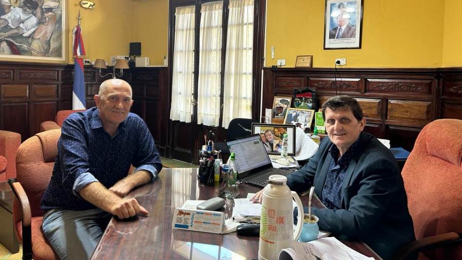 Misiones: El Ministro de Hacienda Adolfo Safrán mantuvo reuniones con los Intendentes de los Municipios de; El Soberbio y Capioví