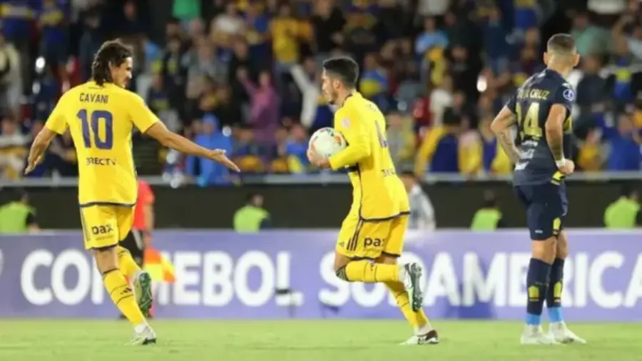 Copa Sudamericana: Boca Juniors le ganó 2 a 1 a Sportivo Trinidense de Paraguay y quedó como escolta de su grupo