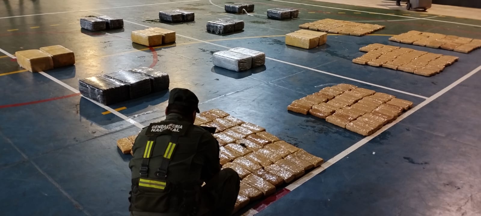 Gendarmería Nacional secuestró 470 kilos de marihuana: Resultado de procedimientos en las provincias de Misiones y Corrientes