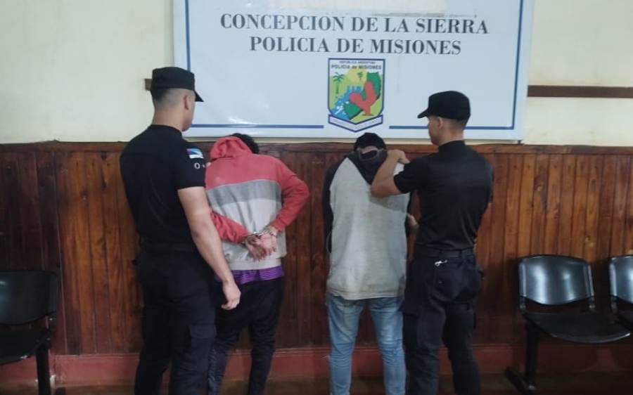 Dos detenidos por el ataque a una patrulla policial en la localidad misionera de Concepción de la Sierra
