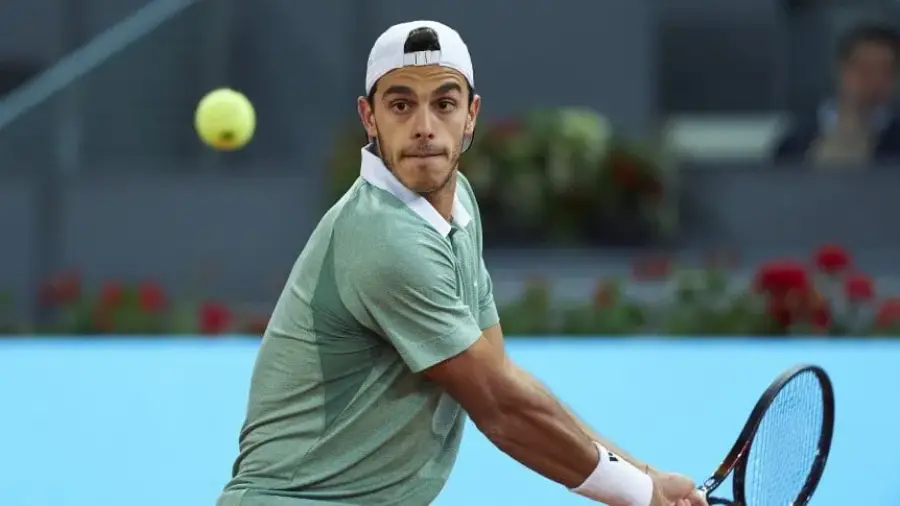 Tenis: Francisco Cerúndulo quedó eliminado del Masters de Roma, también cayó Novak Djokovic