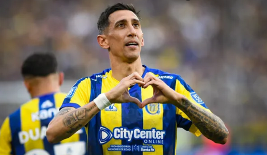 Rosario Central, con un gol olímpico de Ángel Di Maria, empató 1 a 1 ante Boca Juniors