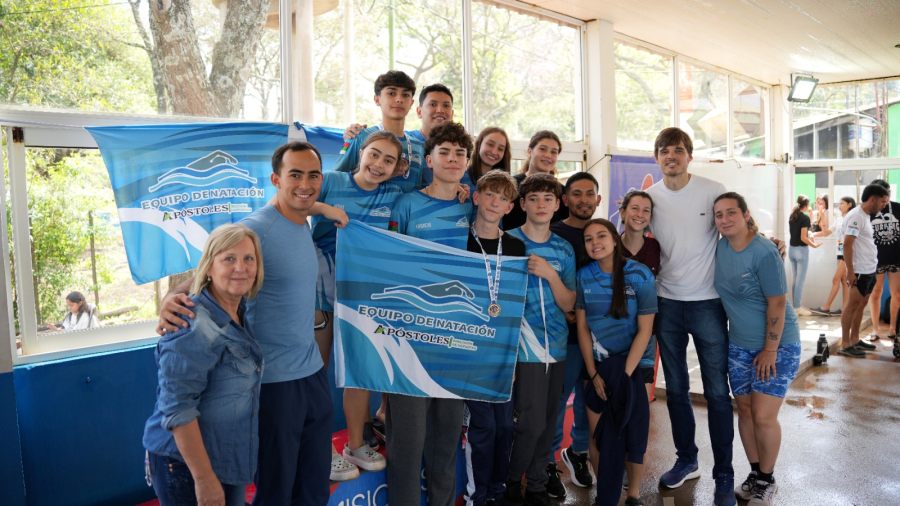 Apóstoles asegura su lugar en los Juegos Evita con logros en natación y triatlón